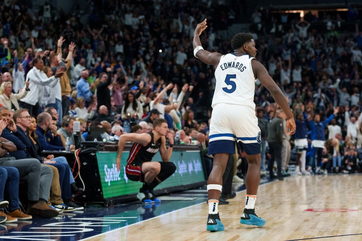 NBA: Miami Heat at Minnesota Timberwolves