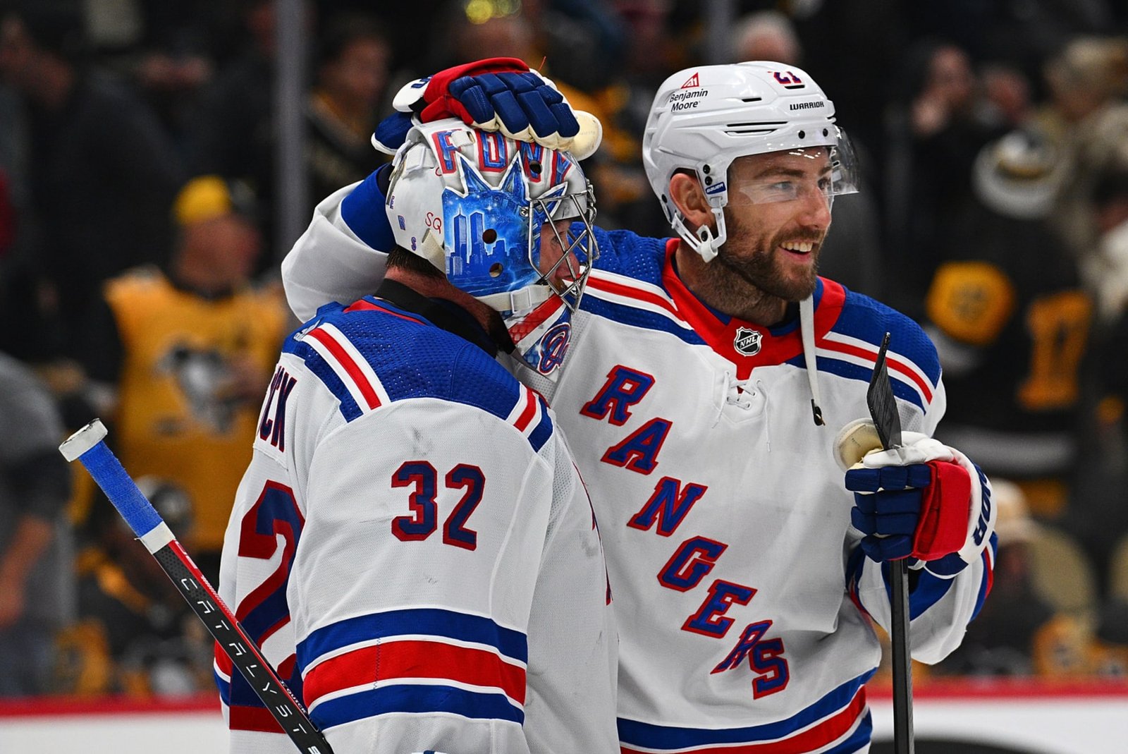 The New York Rangers enjoyed a Penguin-Proof Party